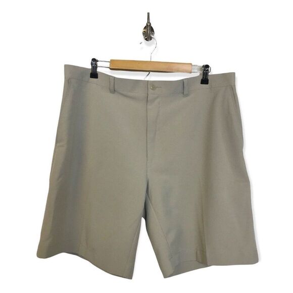 PGA Tour Mens Light Tan Khaki Golf Shorts Size 38 - Picture 1 of 12